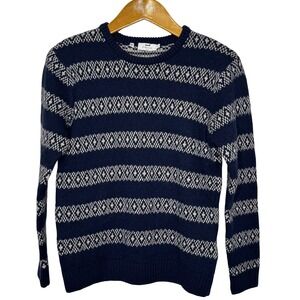 Cyrillus Crewneck Sweater Kids Size 12 Blue